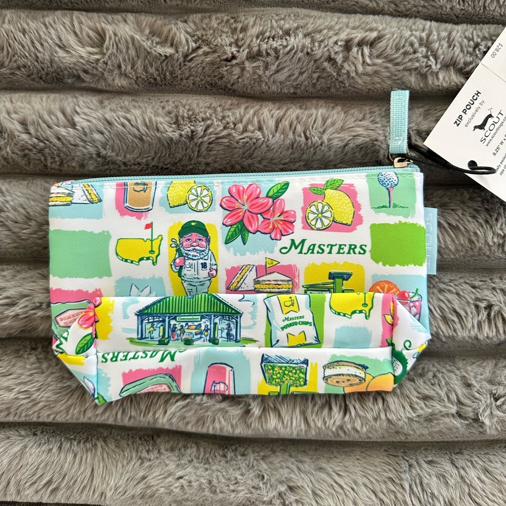 Masters Tournament Women's Scout Multicolor Cosmetic Bag - Picture 3 of 5